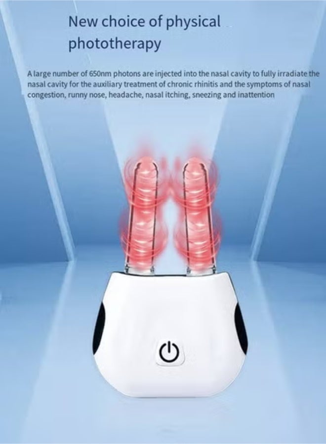 Nasal Irritation Light Therapy Device - Portable Relief for Nasal Congestion, Runny Nose, and Allergies for Adults and Children - Image 2